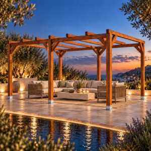 Pérgola madera 5x3